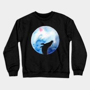 Whale Moon Crewneck Sweatshirt